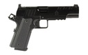 SPRINGFIELD ARMORY PX9229LAOS 1911 EMISSARY 9MM 9+1 5" STAINLESS STEEL BARREL OPTIC READY BLACK CARBON STEEL SLIDE VZ GRIPS THIN-LINE G10 GRIP