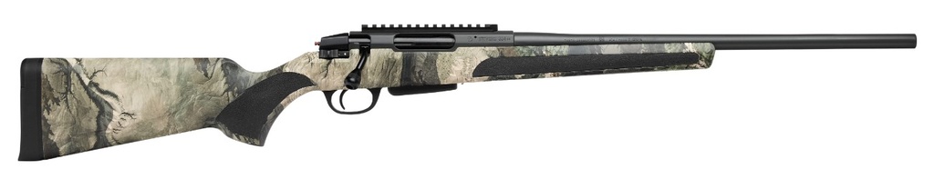 STEVENS 19466 334 BOLT ACTION 6.5 CREEDMOOR 3+1 22" CAMO/DARK GRAY CARBON STEEL RECEIVER INTEGRATED RECOIL LUG ERGONOMIC/RECOIL PAD  SYNTHETIC STOCK PICATINNY RAIL RIGHT HAND