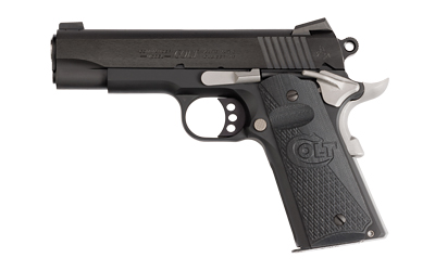 COLT MFG O4840NC NIGHT COMMANDER  45 ACP 8+1 4.25" BLUED STEEL BARREL, CERAKOTE SERRATED ALUMINUM SLIDE, BLUED CERAKOTE ALUMINUM FRAME W/BEAVERTAIL, BLACK G10 GRIP