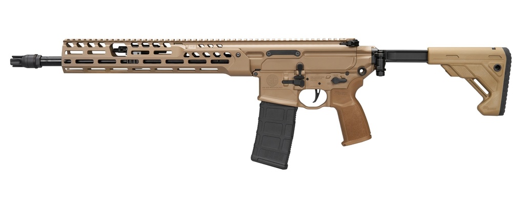 SIG SAUER RMCX556N16BIR MCX SPEAR LT 5.56 NATO 30RD 16" BLACK FNC FLAT DARK EARTH ALUMINUM STOCK