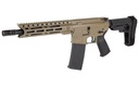 DIAMONDBACK DB1916K061 DB15  5.56 NATO 30+1 10" FLAT DARK EARTH CERAKOTE HEAVY BARREL 9" M-LOK HANDGUARD 7075-T6 ALUMINUM SBA3 BRACE MAGPUL MOE GRIP