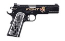 AUTO 1911TCAC18 1911 45 5" 7R TRUMP FIGHT BK/GLD