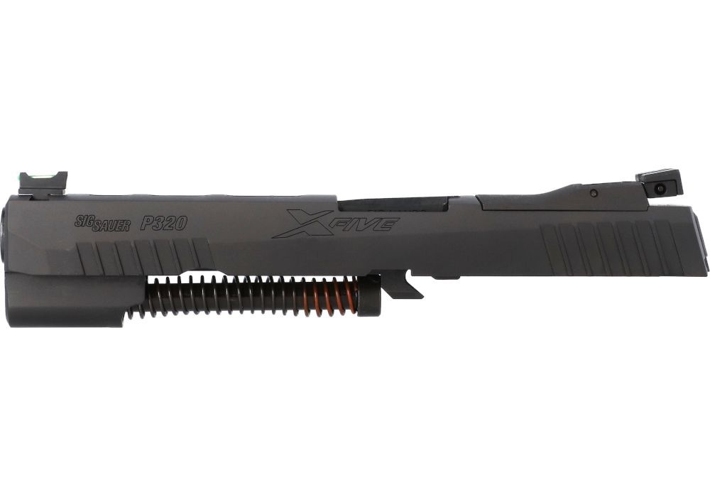 SIG SAUER 8901572 P320 SLIDE ASSEMBLY 9MM LUGER BLACK STAINLESS STEEL OPTIC READY/SERRATED SLIDE