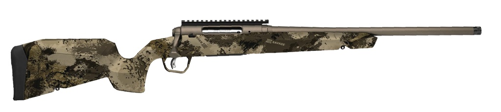 SAVAGE ARMS 32323 AXIS 2 PRO 25-06 REM 4+1 20" GUN METAL BRONZE CERAKOTE HEAVY SPORTER THREADED BARREL & PICATINNY RAIL CARBON STEEL RECEIVER, FIXED WESTERN CAMO SYNTHETIC STOCK, RIGHT HAND