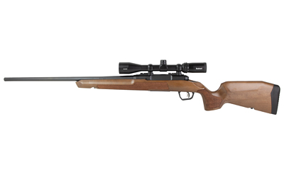 SAVAGE ARMS 32257 AXIS 2 XP COMBO 223 REM 4+1 22" MATTE BLACK SPORTER BARREL & DRILLED & TAPPED CARBON STEEL RECEIVER, ERGONOMIC HARDWOOD STOCK, RIGHT HAND, BORESIGHTED 3-9X40MM SCOPE