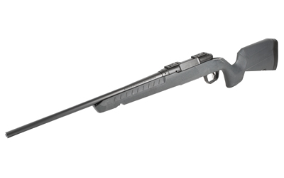 SAVAGE ARMS 32124 AXIS 2 COMPACT 300 AAC BLACKOUT 4+1 16.13" MATTE BLACK HEAVY SPORTER BARREL, MATTE BLACK DRILLED & TAPPED CARBON STEEL RECEIVER, FIXED MATTE GRAY SYNTHETIC STOCK, RIGHT HAND