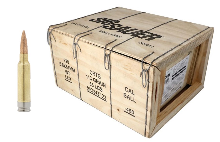 SIG SAUER MH68MM113B920 HYBRID  6.8MM 113GR 920RNDS *CRATE