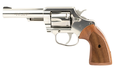 COLT MFG VIPERSP4WRR VIPER  357 MAG/38 SPECIAL 6RD 4.25" 1/2 LUG STAINLESS STEEL BARREL, STAINLESS STEEL CYLINDER & FRAME, AMERICAN WALNUT GRIP, EXPOSED HAMMER
