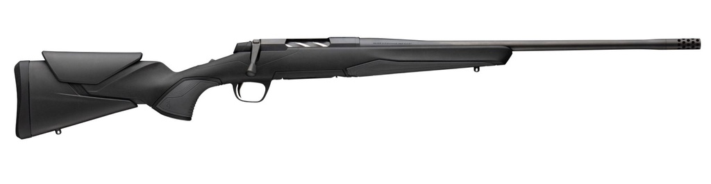 BROWNING 036031282 X-BOLT 2 MICRO FULL SIZE 6.5 CREEDMOOR 4+1 20" MATTE BLUED THREADED SPORTER BARREL, MATTE BLUED DRILLED & TAPPED STEEL RECEIVER, ADJUSTABLE VARI-TECH BLACK SYNTHETIC STOCK