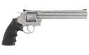 COLT MFG PYTHONSM8RTS PYTHON  357 MAG/38 SPECIAL 6 SHOT 8" BEAD BLASTED VENT RIB BARREL, CYLINDER & FRAME, BLACK RUBBER GRIP, EXPOSED HAMMER