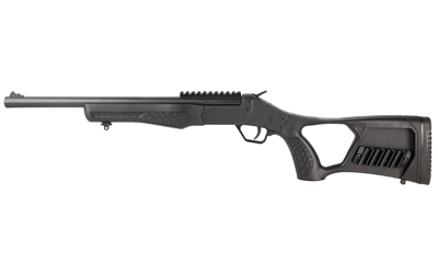 ROSSI SSPS45BKIT SURVIVAL STOW & GO BAG KIT 45 COLT (LONG COLT) 1RD 16" BLACK OXIDE SINGLE SHOT BARREL, BLACK OXIDE PICATINNY RAIL, THUMBHOLE W/SHELL HOLDER SYNTHETIC STOCK, CARRY BAG