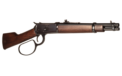 HERITAGE MFG RH92357121 92 RANCH HAND 38 SPECIAL +P 357 MAG 5+1 12" BLACK OXIDE ALLOY STEEL BARREL, BLACK OXIDE ALLOY STEEL RECEIVER, HARDWOOD FIXED STOCK
