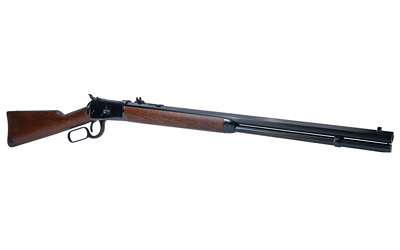HERITAGE MFG H9204424F1 92 RANCH HAND 44 MAG 12RD 24" BLACK POLISHED OCTAGON BARREL, BLACK POLISHED ALLOY STEEL RECEIVER,FIXED HARDWOOD STOCK