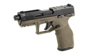 TAURUS 1-2TX22P141O TX22 T.O.R.O GEN 2 FULL SIZE FRAME 22 LR 16+1/22+1 4.10" THREADED BARREL, OPTIC READY/SERRATED SLIDE, OD GREEN POLYMER FRAME W/PICATINNY RAIL
