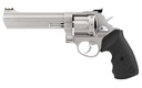 TAURUS 2-608069CMP 608 COMPETITION 357 MAG/38 SPECIAL +P 8 SHOT 6" MATTE STAINLESS STEEL BARREL, CYLINDER & FRAME, BLACK FINGER GROOVED GRIP, TRANSFER BAR SAFETY, EXPOSED HAMMER