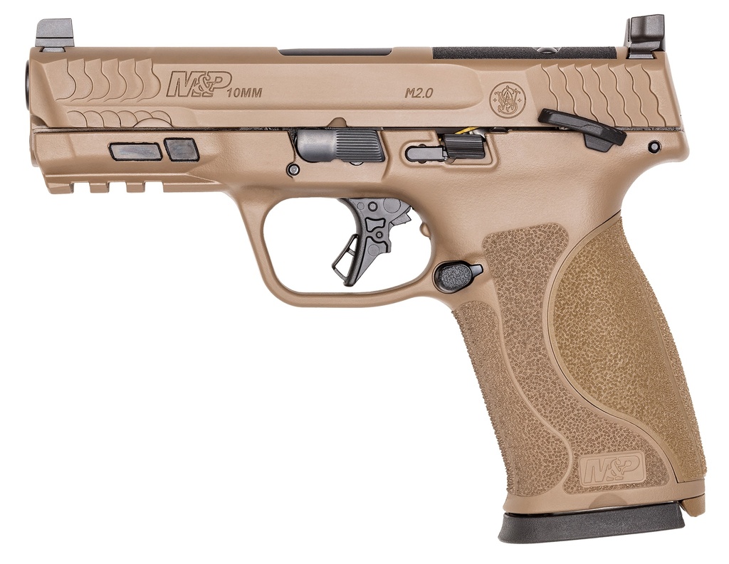 S&W*M&P M2.0    13739 10MM OR CMPCT TS  4  15R FDE