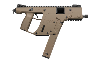KRISS USA KV90PFD20 VECTOR SDP GEN2 9MM LUGER 40+1 5.50" BLACK NITRIDE THREADED BARREL, FLAT DARK EARTH PICATINNY RAIL RECEIVER, FDE POLYMER GRIP, GLOCK MAGAZINE COMPATIBLE