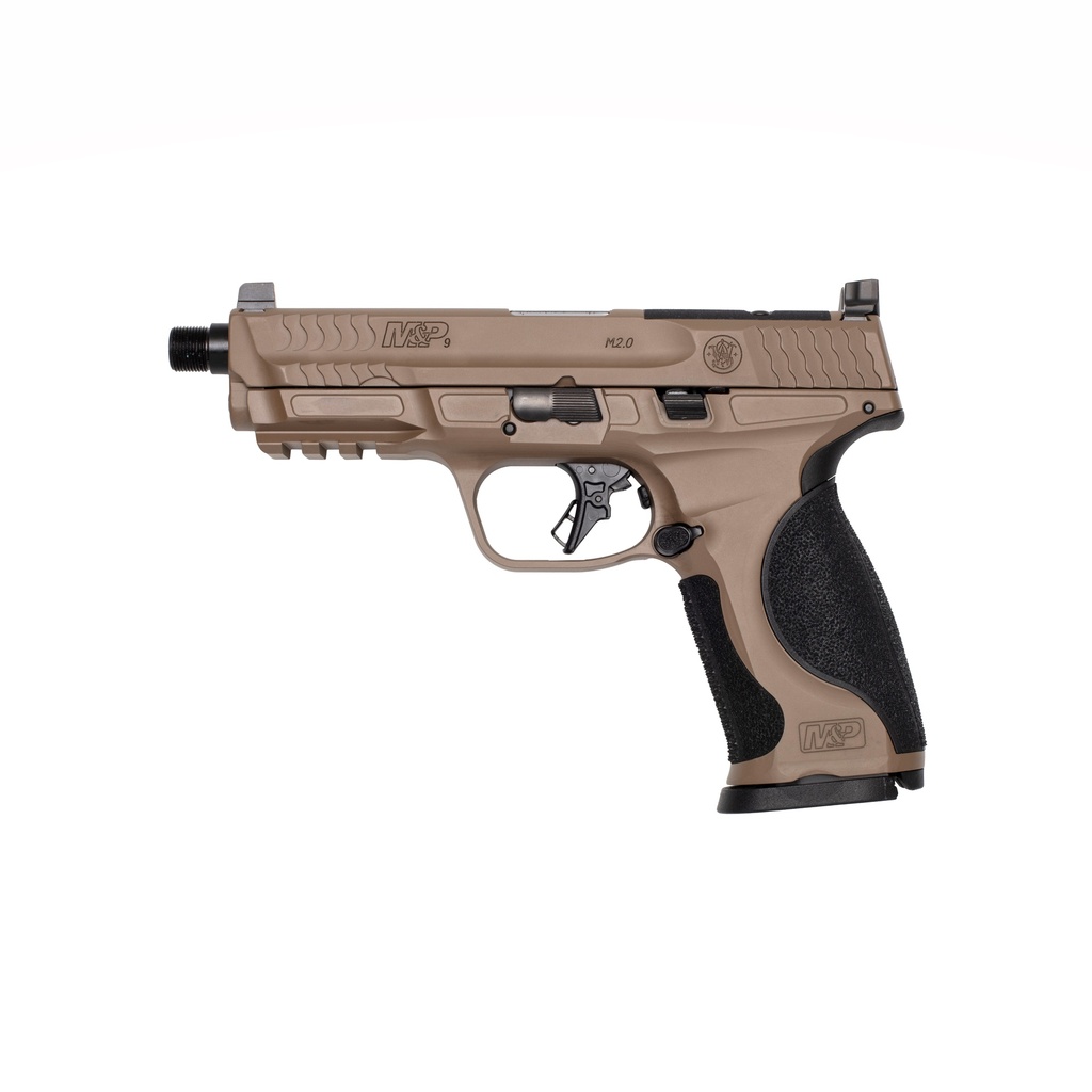 S&W M&P9 14163 M2.0 9MM 4.625 17R OR TB FDE