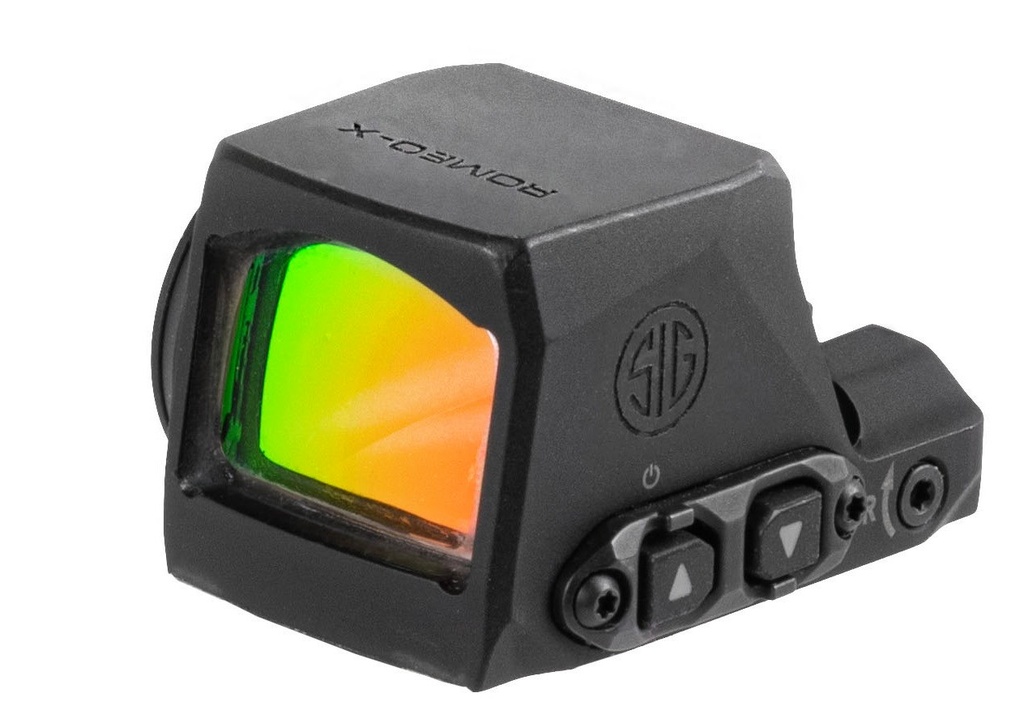 SIG SAUER ELECTRO-OPTICS SORX1231 ROMEO-X  BLACK ANODIZED 1 X 24 MM 3 MOA RED DOT ALUMINUM HOUSING