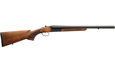 CHARLES DALY 930360 500 FIELD 12 GAUGE BREAK OPEN 3" 2 20" BLACK SIDE BY SIDE BARREL, BLACK STEEL RECEIVER, FIXED WALNUT STOCK