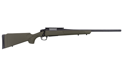 CVA CR3902G CASCADE  270 WIN 4+1 24" BLACK CERAKOTE STEEL THREADED BARREL, BLACK CERAKOTE RECEIVER, OD GREEN SYNTHETIC STOCK