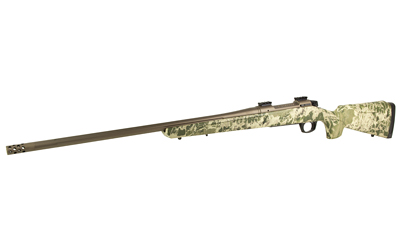 CVA CR3960 CASCADE LONG RANGE HUNTER FULL SIZE 7MM REM MAG 24" SMOKED BRONZE CERAKOTE STEEL THREADED BARREL, REALTREE HILLSIDE SYNTHETIC STOCK