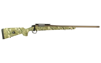 CVA CR3951 CASCADE LONG RANGE HUNTER FULL SIZE 6.5 CREEDMOOR 22" SMOKED BRONZE CERAKOTE STEEL THREADED BARREL, REALTREE HILLSIDE SYNTHETIC STOCK