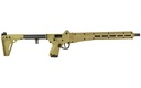 KEL-TEC SUB2K9GLKTAN SUB2000 GEN3 9MM LUGER 15+1 16.15" BLACK STEEL THREADED BARREL, TAN PICATINNY RAIL ALUMINUM RECEIVER, BLACK SYNTHETIC FOLDING STOCK, BLACK POLYMER GRIP