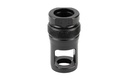 DEAD AIR DA152 XEMAX MUZZLE BRAKE BLACK 11/16"-24 THREADS 45 CAL
