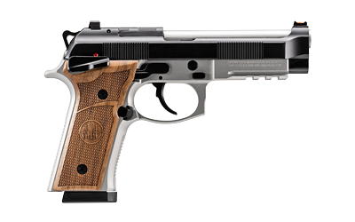 BERETTA USA J92XFMSDA15 92GTS  9MM LUGER 15+1 4.70" BLACK INOX STEEL BARREL, BLACK CERAKOTE OPTIC READY/SERRATED STEEL SLIDE + ALUMINUM FRAME W/BEAVERTAIL & PICATINNY RAIL, AMBIDEXTROUS