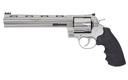 COLT MFG ANACONDASP8RFT ANACONDA TARGET 44 MAG 6RD 8" STAINLESS VENT RIB BARREL, STAINLESS STEEL FRAME BLACK & RUBBER GRIP