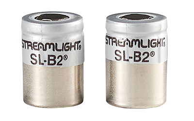 STREAMLIGHT 22121 SL-B2 BATTERY  SILVER 3.2 VOLTS (2) SINGLE PACK