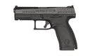 CZ-USA 91536 P-10 C  COMPACT FRAME 9MM LUGER 15+1 4.02" BLACK CARBON STEEL BARREL, BLACK NITRIDE OPTIC READY/SERRATED STEEL SLIDE, BLACK POLYMER FRAME W/PICATINNY RAIL, INTERCHANGEABLE BACKSTRAP GRIP