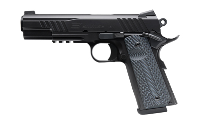 SAVAGE ARMS 67211 1911 GOVERNMENT 9MM LUGER 10+1 5" BLACK STAINLESS STEEL BARREL. BLACK NITRIDE SERRATED STAINLESS STEEL SLIDE. BLACK NITRIDE STAINLESS STEEL FRAME W/PICATINNY RAIL, BLACK VZ GRIP