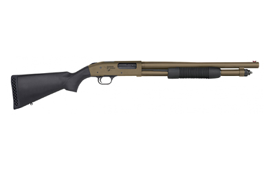 MOSSBERG 50781 590 THUNDER RANCH 12 GAUGE 5+1 3" 18.50" CYLINDER BORE, PATRIOT BROWN BARREL/ OPTIC CUT REC, BLACK SYNTHETIC FURNITURE, FIBER OPTIC SIGHT