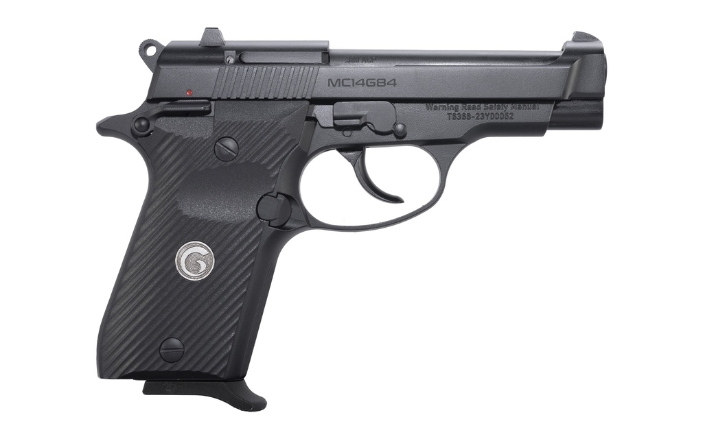 EAA GIRSAN 390825 MC14G84  380 ACP 13+1 3.80" BLACK STEEL BARREL, BLACK SERRATED STEEL SLIDE, BLACK ALUMINUM FRAME W/BEAVERTAIL, BLACK POLYMER GRIP