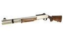 MAC 21000159 2 TACTICAL MARINE 12 GAUGE 3" 5+1 18.50", ELECTROLESS NICKEL BARREL/REC, WALNUT FURNITURE, GHOST RING SIGHT, OPTICS MOUNT, 3 CHOKES