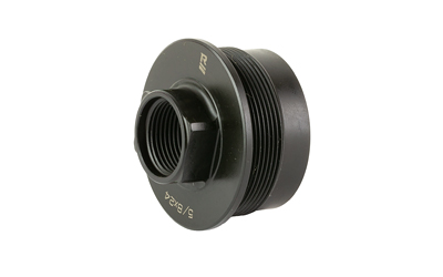 RUGGED SUPPRESSORS DTM001 UNIVERSAL DIRECT THREAD MOUNT  5/8"-24 TPI, BLACK, FITS 1.375"-24 TPI TUBE THREADS
