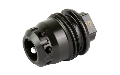 RUGGED SUPPRESSORS MB014 M2 BRAKE  BLACK, 1/2"-28 TPI THREADS, DUAL TAPER LOCKING SYSTEM, FITS RADIANT762, SURGE762, RAZOR762 & MICRO30 SUPPRESSORS