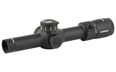 LEUPOLD 183316 MARK 4HD  MATTE BLACK 1-4.5X24MM, 30MM TUBE, ILLUMINATED SFP FIREDOT TMR RETICLE
