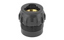 DEAD AIR DA444 P-SERIES 3-LUG ADAPTER BLACK STAINLESS STEEL, FITS PRIMAL/WOLFMAN/GHOST 45 WITH P-SERIES ADAPTER