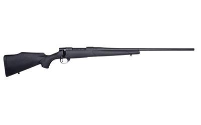 WEATHERBY VTX300NR4T VANGUARD OBSIDIAN FULL SIZE 300 WIN 3+1 24"  BLUED #2 CONTOUR THREADED BARREL, BLUED DRILLED & TAPPED STEEL RECEIVER, BLACK MONTE CARLO SYNTHETIC STOCK