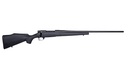 WEATHERBY VTX300NR4T VANGUARD OBSIDIAN FULL SIZE 300 WIN 3+1 24"  BLUED #2 CONTOUR THREADED BARREL, BLUED DRILLED & TAPPED STEEL RECEIVER, BLACK MONTE CARLO SYNTHETIC STOCK