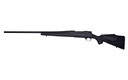 WEATHERBY VTX257WR4T VANGUARD OBSIDIAN 257 WTHBY MAG 3+1 24" BLUED #2 CONTOUR THREADED BARREL, BLUED DRILLED & TAPPED STEEL RECEIVER, BLACK MONTE CARLO SYNTHETIC STOCK