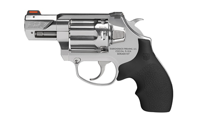 DIAMONDBACK DB0700S701 SDR  357 MAG 6RD 2" POLISHED STAINLESS STEEL TARGET CROWN BARREL, POLISHED STAINLESS STEEL CYLINDER, STAINLESS STEEL FRAME, BLACK RUBBER GRIP