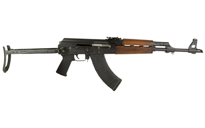 ZASTAVA ARMS USA ZR7762UF ZPAPM70  7.62X39MM 30+1 16.30" BLACK STEEL BARREL, BLACK BATTLE WORN DARK WALNUT HANDGUARD, BLACK UNDERFOLDING STOCK, BLACK SYNTHETIC GRIP