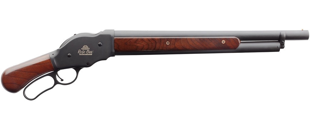 CHIAPPA FIREARMS 930377 1887 ROSE BOX BOOTLEG 12 GAUGE 5+1 2.75" 18.50", BLACK BARREL/ENGRAVED REC, OILED WALNUT FURNITURE WITH PISTOL GRIP, BEAD SIGHT