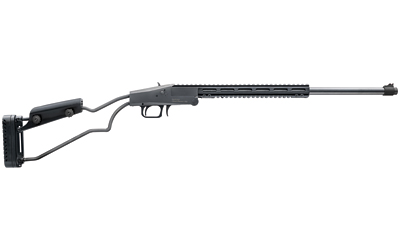 CHIAPPA FIREARMS 500273 BIG BADGER  410 3" 1RD 20", BLUED, M-LOK/PICATINNY HANDGAURD, WIRE STOCK WITH ADJ. COMB, FIBER OPTIC SIGHT