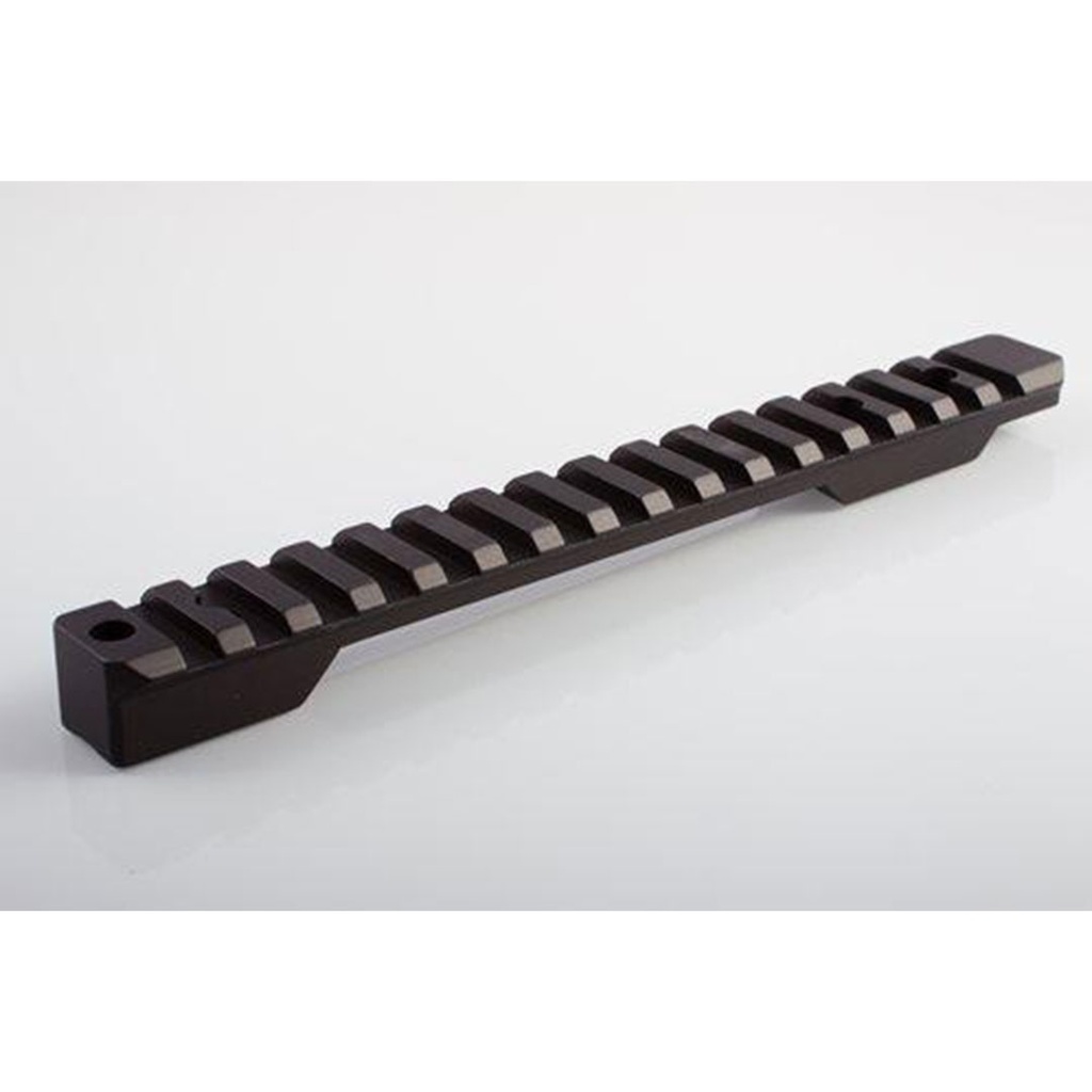 WEATHERBY J010004 PICATINNY RAIL  MATTE BLACK ALUMINUM WEATHERBY MODEL 307 WEAVER MOUNT SHORT ACTION 20 MOA