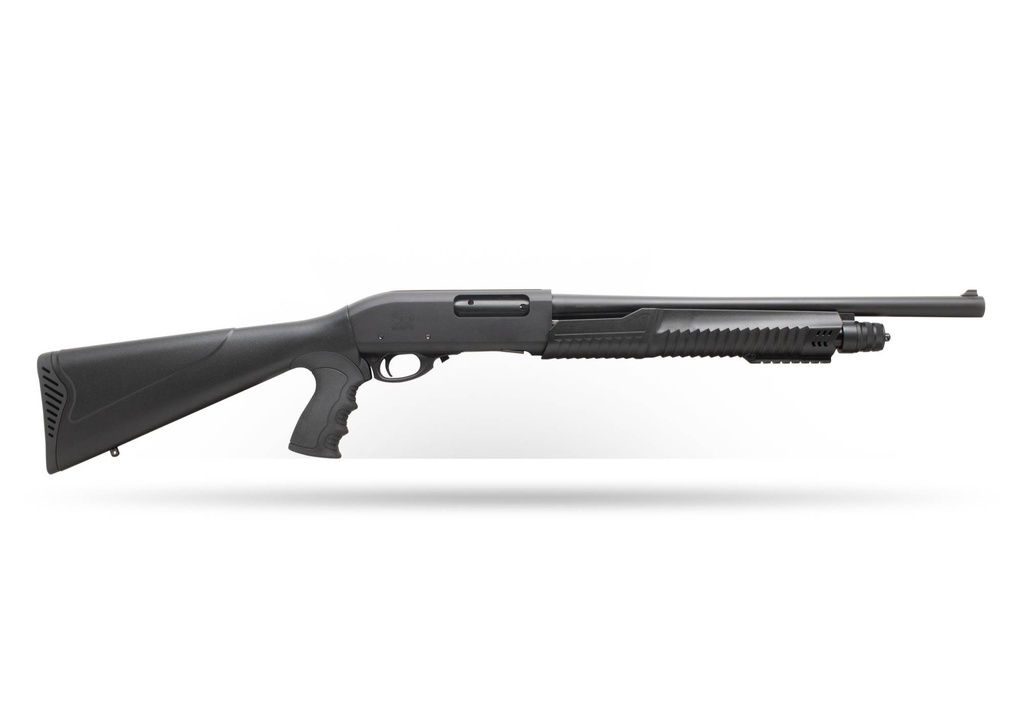 CHARLES DALY 930294 301  FULL SIZE FRAME 12 GAUGE PUMP 3" 4+1 18.50" BLACK STEEL BARREL, BLACK ALUMINUM RECEIVER, BLACK FIXED SYNTHETIC STOCK, BLACK POLYMER GRIP